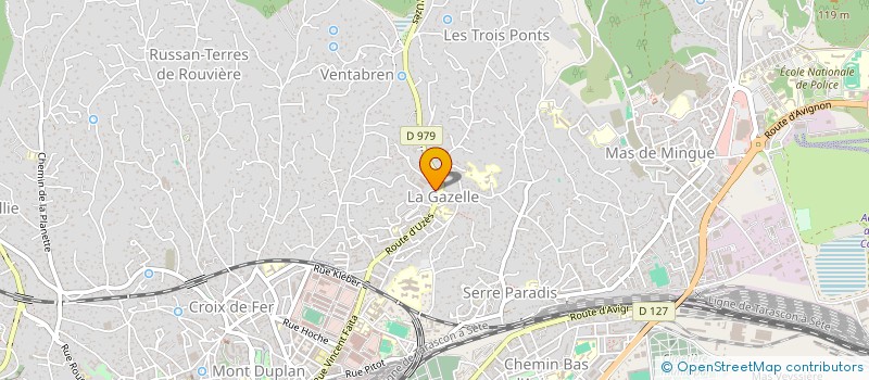 localisation de l'entreprise MADAME CELINE PHILIP  NIMES