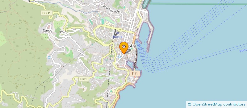 localisation de l'entreprise MADAME CELINE PIANELLI à BASTIA