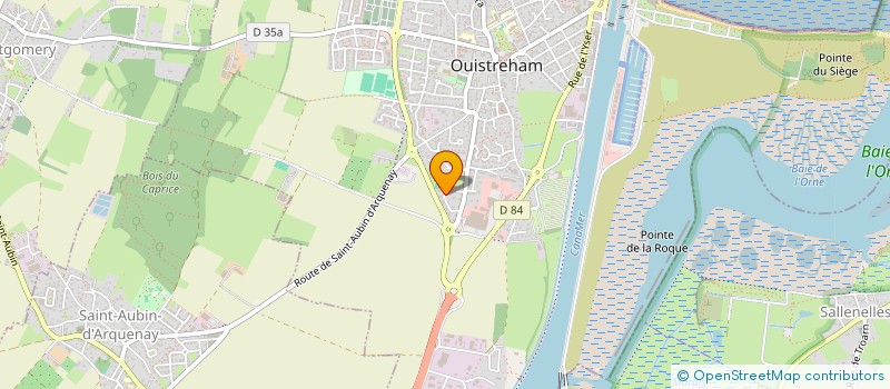 localisation de l'entreprise MADAME CELINE PICHARD à OUISTREHAM