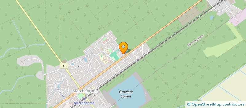 localisation de l'entreprise MADAME CELINE PICQ  MARCHEPRIME