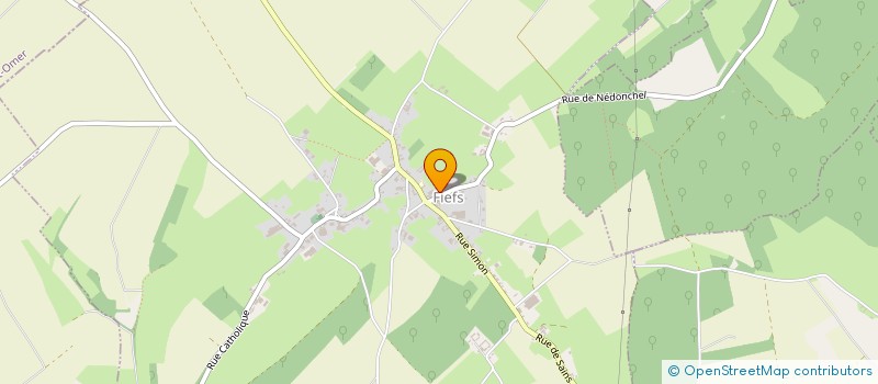 localisation de l'entreprise MADAME CELINE PIERRE  FIEFS