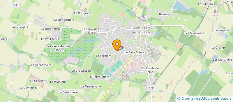 localisation de l'entreprise MADAME CELINE PIERRE  SAINT-MARS-DU-DESERT