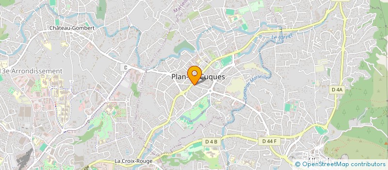 localisation de l'entreprise MADAME CELINE PIERRET à PLAN-DE-CUQUES