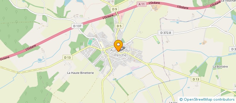 localisation de l'entreprise MADAME CELINE PILLET à AUTHON-DU-PERCHE
