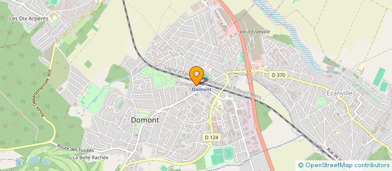 localisation de l'entreprise MADAME CELINE PILLOME  DOMONT