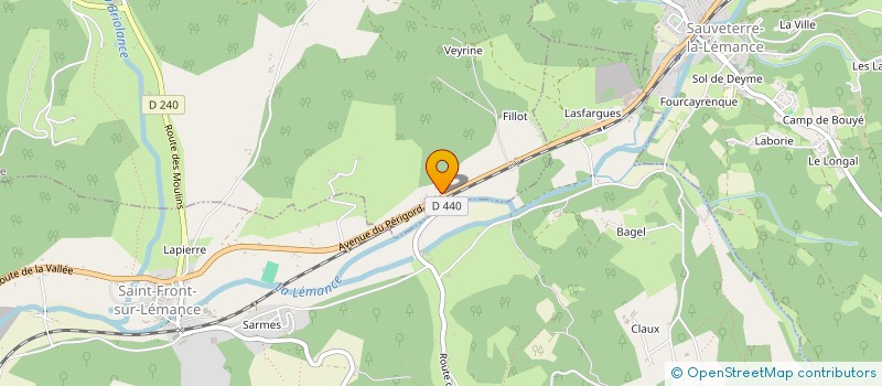 localisation de l'entreprise MADAME CELINE PINTO DOS SANTOS  CUZORN