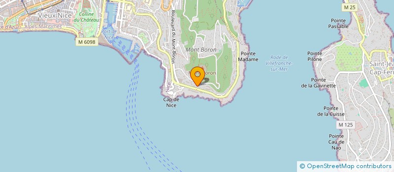 localisation de l'entreprise MADAME CELINE PIQUET à NICE