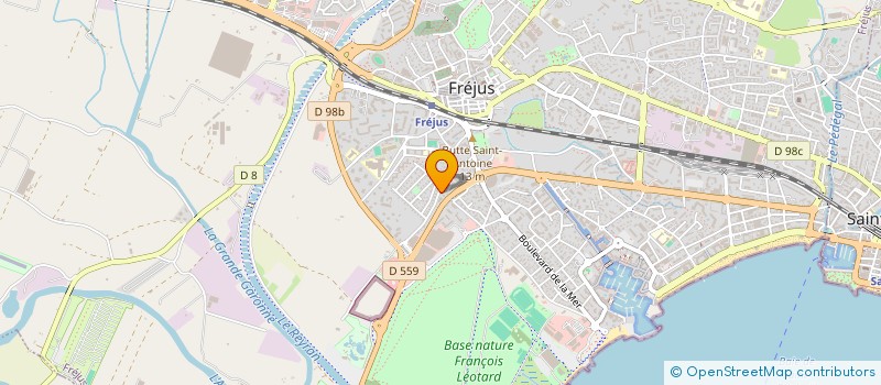 localisation de l'entreprise MADAME CELINE PISAN à FREJUS