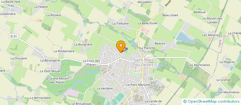 localisation de l'entreprise MADAME CELINE PLAIRE  SAINT-MARS-DU-DESERT