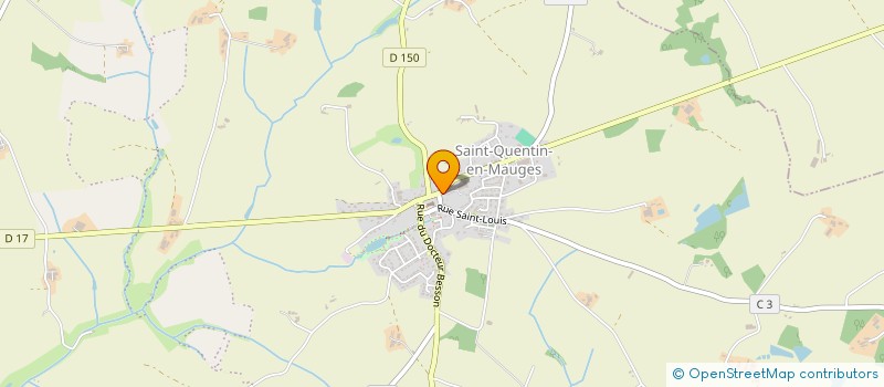 localisation de l'entreprise MADAME CELINE PLANCHET à MONTREVAULT-SUR-EVRE