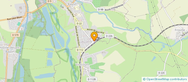 localisation de l'entreprise MADAME CELINE POILBLAN  BAYON