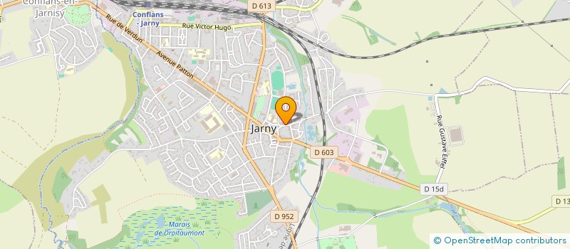 localisation de l'entreprise MADAME CELINE POLEGGI  JARNY