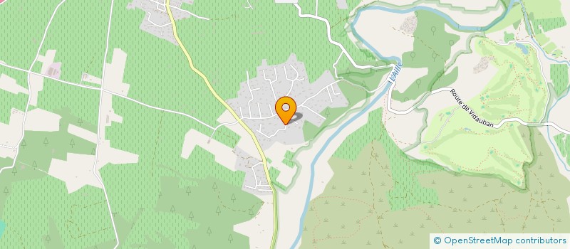 localisation de l'entreprise MADAME CELINE PONS  VIDAUBAN