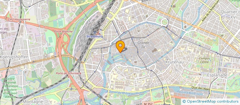 localisation de l'entreprise MADAME CELINE PONTON à STRASBOURG