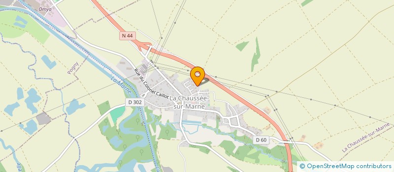 localisation de l'entreprise MADAME CELINE POULAIN  CHALONS-EN-CHAMPAGNE