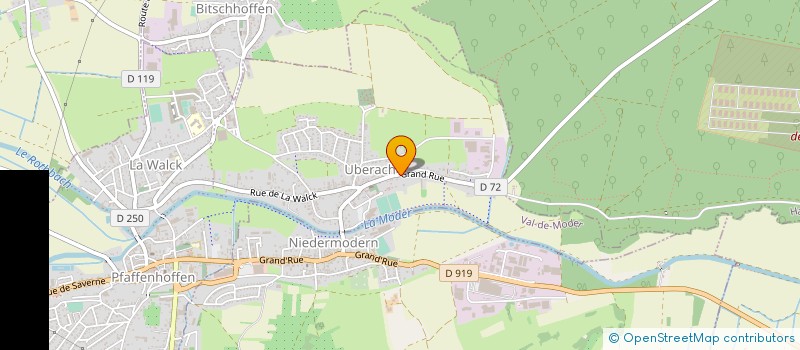 localisation de l'entreprise MADAME CELINE POULET  VAL-DE-MODER