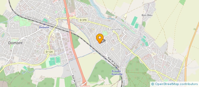 localisation de l'entreprise MADAME CELINE POWROZIEWICZ  EZANVILLE