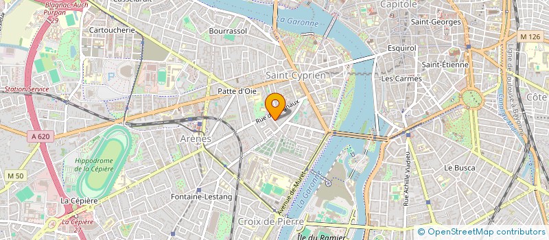 localisation de l'entreprise MADAME CELINE POZZOBON à TOULOUSE