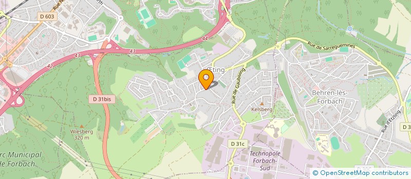 localisation de l'entreprise MADAME CELINE PRATT  TING