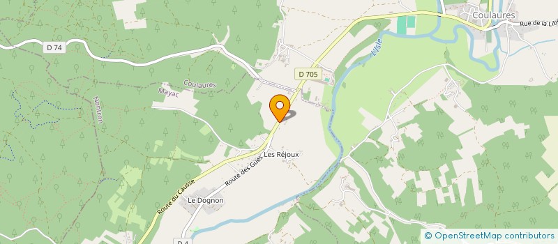 localisation de l'entreprise MADAME CELINE PRESSET  MAYAC