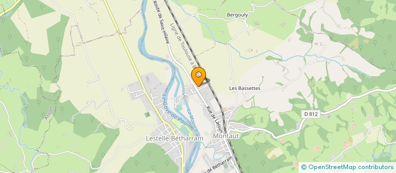 localisation de l'entreprise MADAME CELINE PROST à MONTAUT