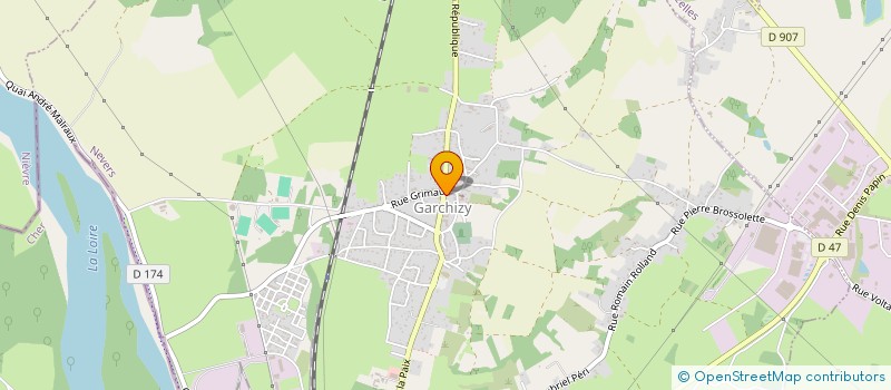 localisation de l'entreprise MADAME CELINE PRUD'HON  GARCHIZY