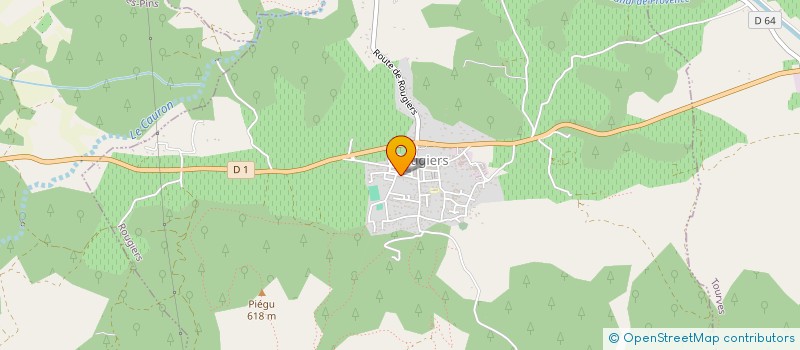 localisation de l'entreprise MADAME CELINE PUPET  ROUGIERS