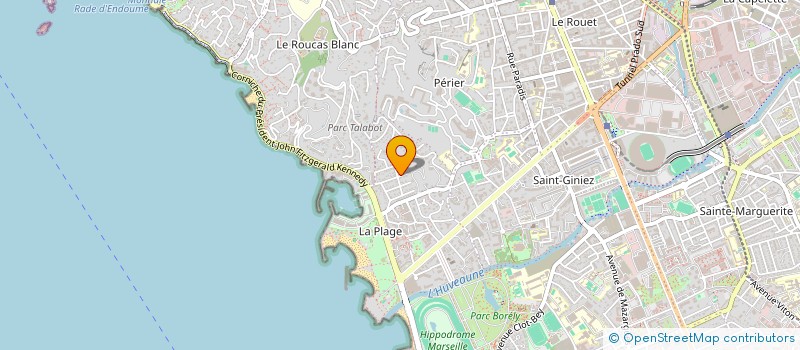 localisation de l'entreprise MADAME CELINE PUVIEUX à MARSEILLE
