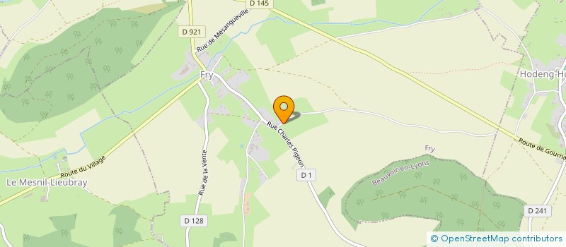 localisation de l'entreprise MADAME CELINE RABOUILLE  FRY