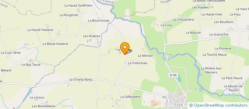 localisation de l'entreprise MADAME CELINE RAIMBAUD  LE THEIL-DE-BRETAGNE