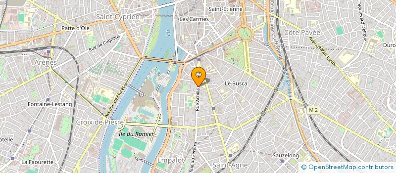 localisation de l'entreprise MADAME CELINE RAINJONNEAU  TOULOUSE