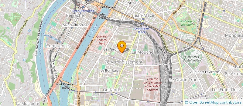 localisation de l'entreprise MADAME CELINE RAMOUL  LYON