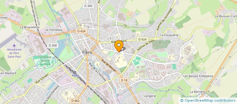 localisation de l'entreprise MADAME CELINE RAULT à FLERS