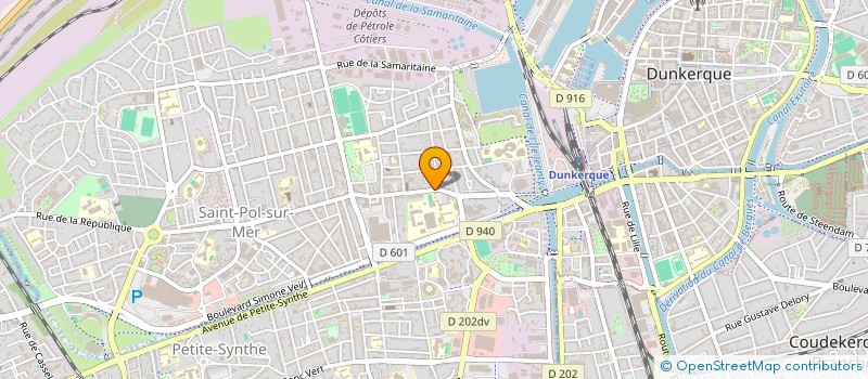 localisation de l'entreprise MADAME CELINE RAUWEL à DUNKERQUE