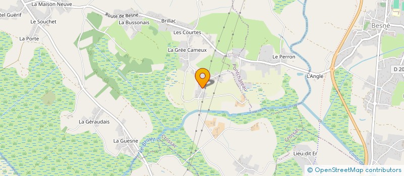localisation de l'entreprise MADAME CELINE RAVOT à CROSSAC