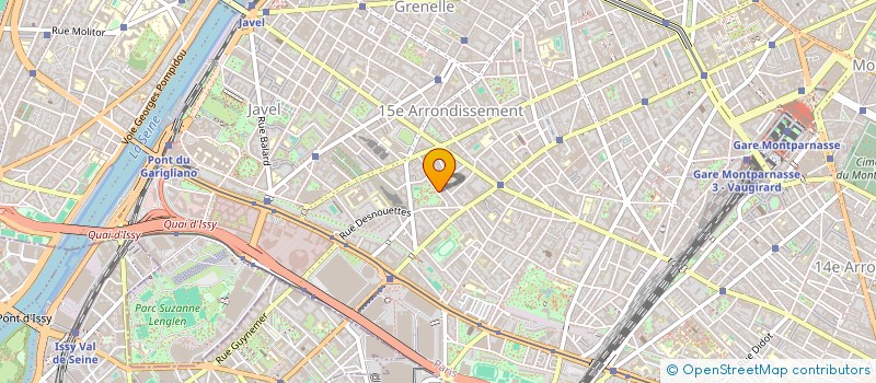 localisation de l'entreprise MADAME CELINE REBILLON à PARIS