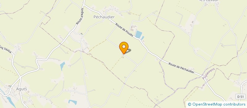 localisation de l'entreprise MADAME CELINE REGIS  PECHAUDIER