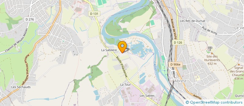 localisation de l'entreprise MADAME CELINE REINARD  ABREST