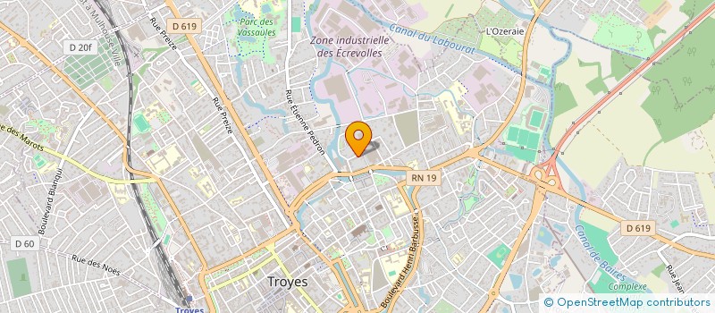 localisation de l'entreprise MADAME CELINE REMY  REVEL