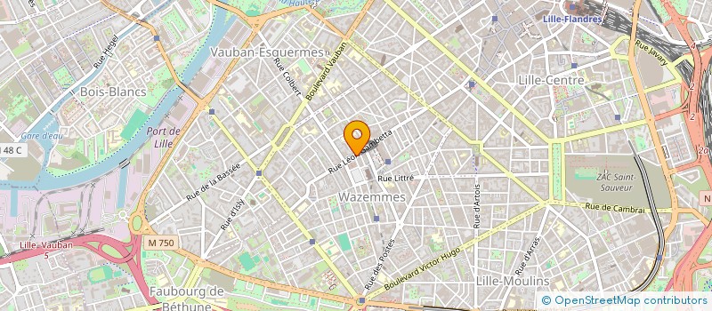 localisation de l'entreprise MADAME CELINE REN  LILLE