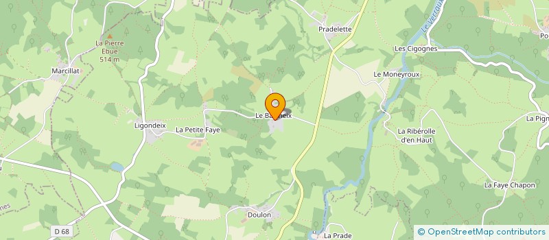 localisation de l'entreprise MADAME CELINE RENAULT à CLUGNAT