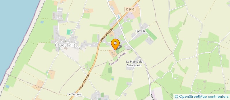 localisation de l'entreprise MADAME CELINE RENAUX  HEUQUEVILLE