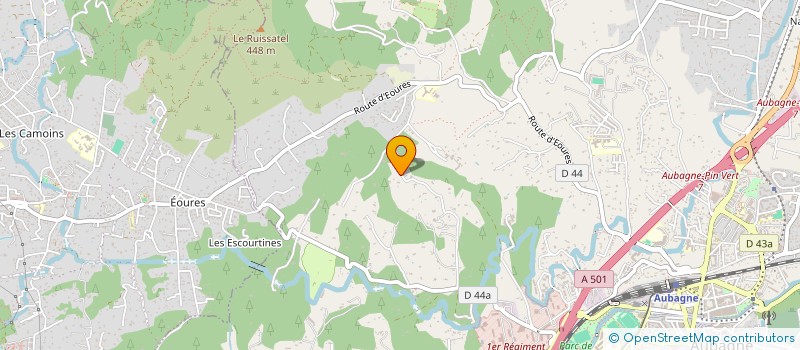 localisation de l'entreprise MADAME CELINE REY à AUBAGNE