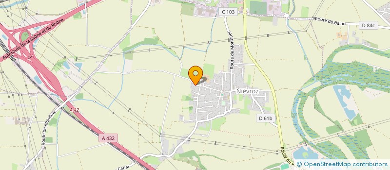 localisation de l'entreprise MADAME CELINE REY  NIEVROZ