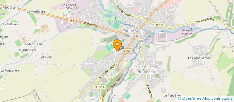 localisation de l'entreprise MADAME CELINE RIALLOT à CONDE-EN-NORMANDIE