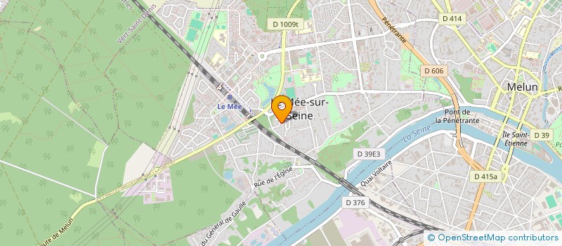 localisation de l'entreprise MADAME CELINE RIBEIRO  LE MEE-SUR-SEINE