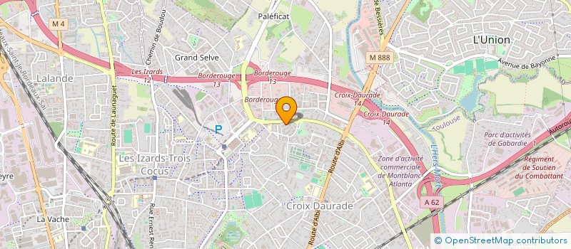 localisation de l'entreprise MADAME CELINE RIBES à TOULOUSE