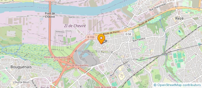 localisation de l'entreprise MADAME CELINE RICHARD  BOUGUENAIS