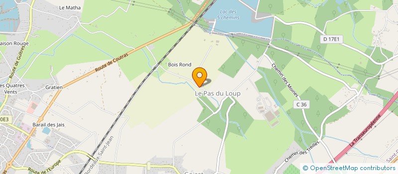 localisation de l'entreprise MADAME CELINE RICHARD  LIBOURNE