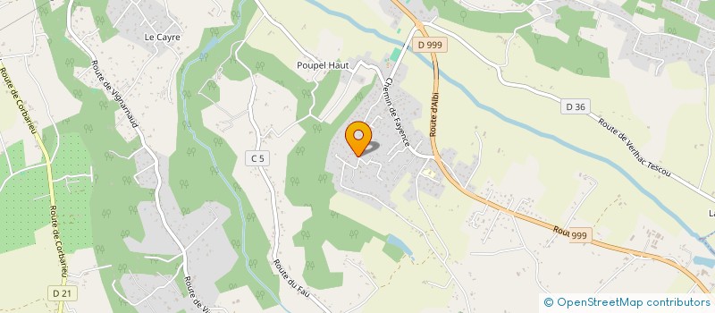 localisation de l'entreprise MADAME CELINE RICHARD  MONTAUBAN